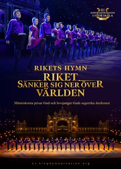 Kyrkans gospelkör 2019 ”Rikets hymn: Riket sänker sig ner över världen” firar ankomna Guds rike på jorden